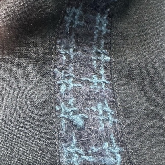 Tory Burch Tobie Wool Blend Tweed Stripe Dress Pants Womens Size 10 - Picture 10 of 14